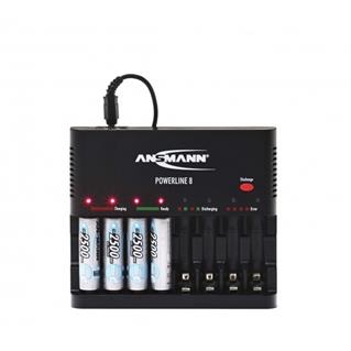 PWL8 - Chargeur Professionnel 8 Batteries AA
