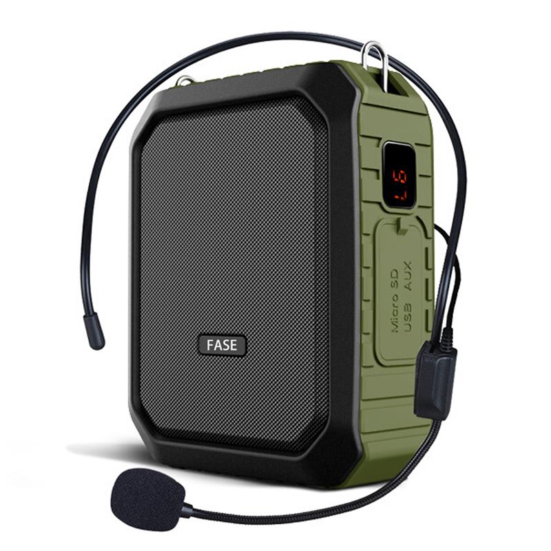 Haut-parleur mégaphone amplificateur vocal portable pour les entraîneurs de